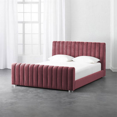 In House | Martos Bed Frame Velvet - 200x200 cm