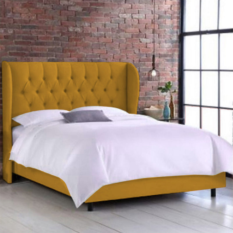 In House | Roma Bed Frame Velvet - 200x90 cm