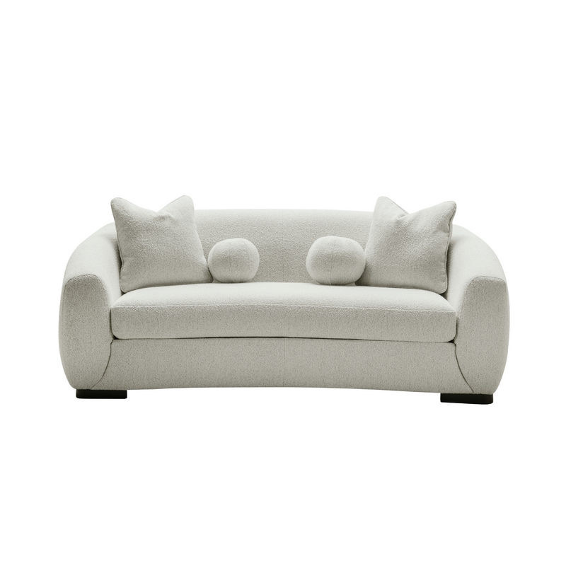 Bouclé Loveseat (194cm)