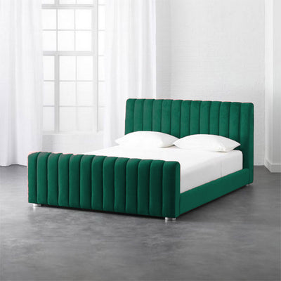 In House | Martos Bed Frame Velvet - 200x200 cm