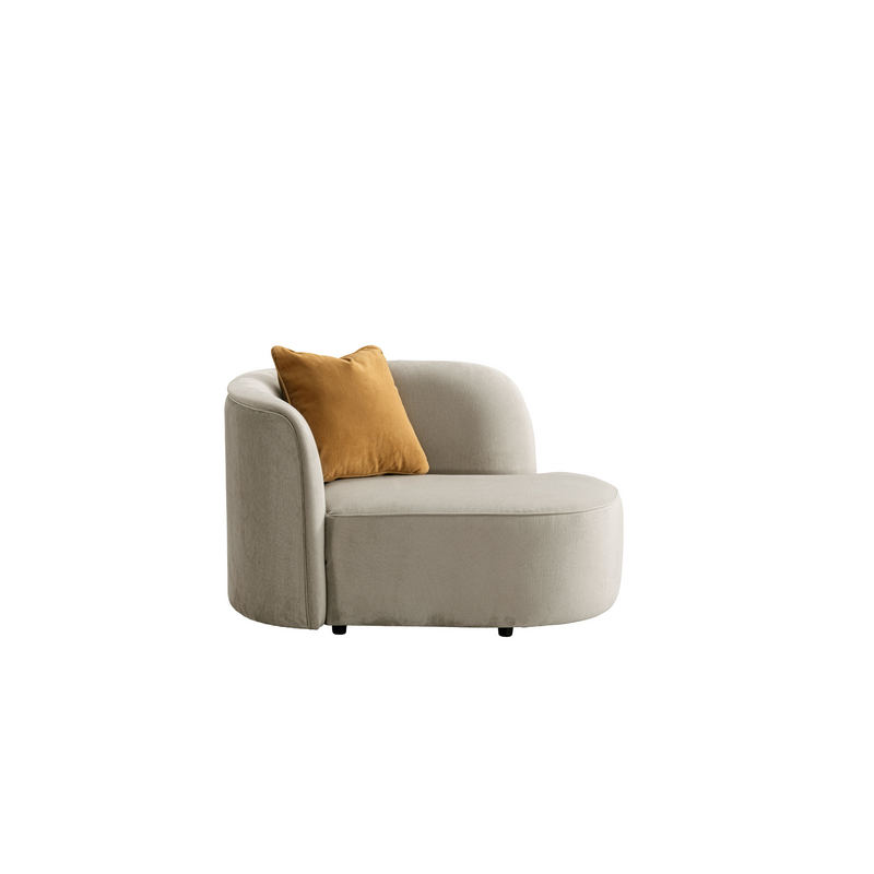 Dana Beige Mustard Chair