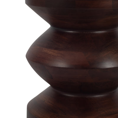 18 SOLID MANGO SIDE TABLE, WALNUT