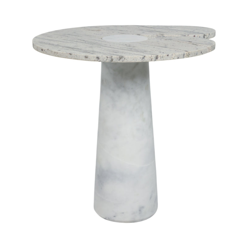 24 Cassiope Granite And Marble Accent Table