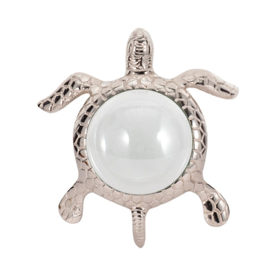 6 Sea Turtle Magnifying Glass, Silver