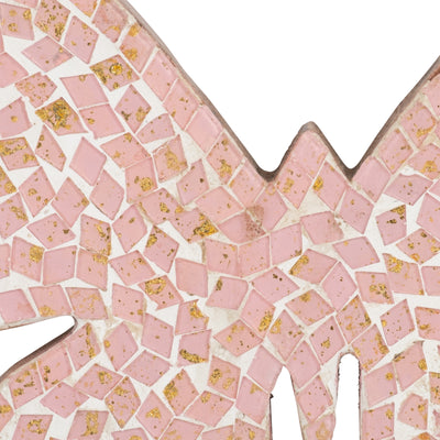 8 MOSAIC BUTTERFLY, BLUSH