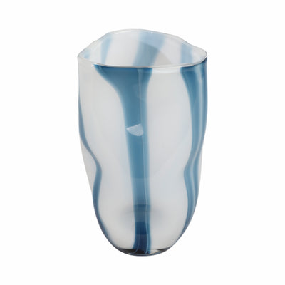 11 Beldan Medium Blue Glass Vase