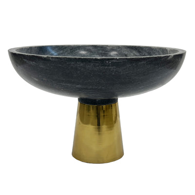 12 Dazey Gray Marble Bowl