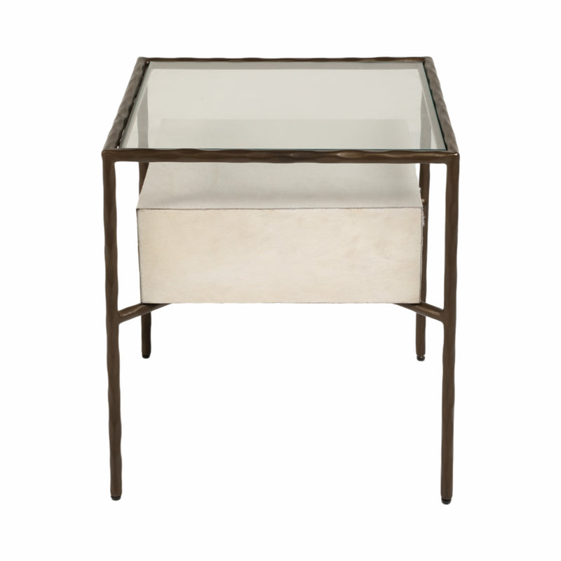 22 Azamara Real Hide Accent Table