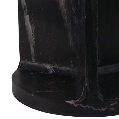 20 Augusto Carved Marble Accent Table