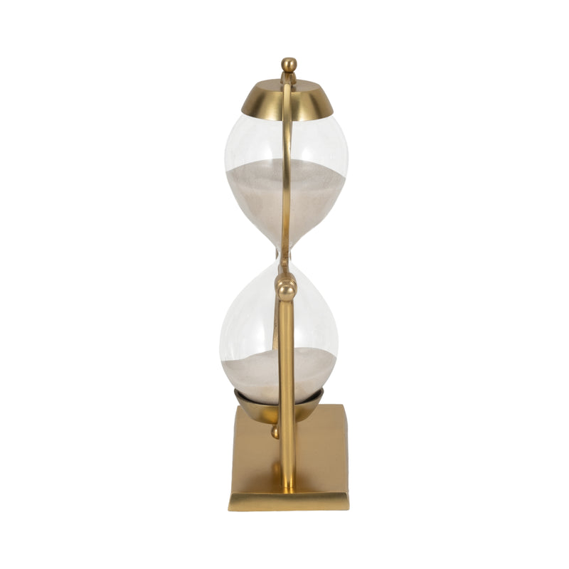 11h Gold Metal Sandtimer