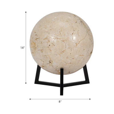 Stone, 9 Moon On Stand, Ivory