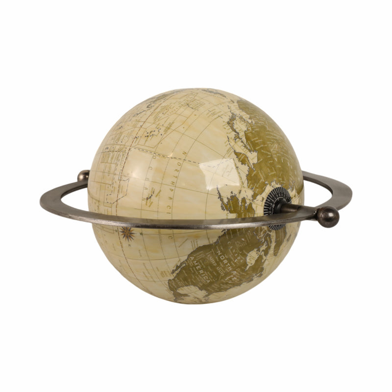 18 Hadley Metal Globe