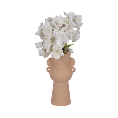 8 Rough Totem Bud Vase, Tan