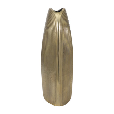 Metal, 14 Arch Vase, Champagne