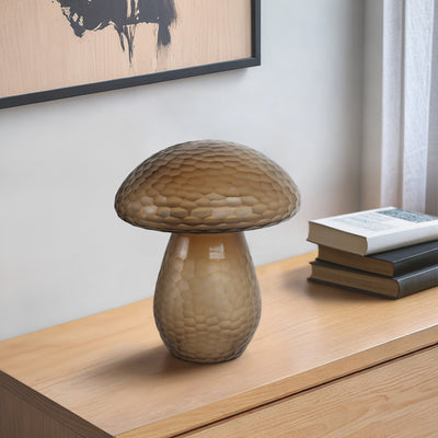 14 Limoge Large Glass Mushroom