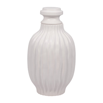 FENTON LARGE CERAMIC LIDDED JAR