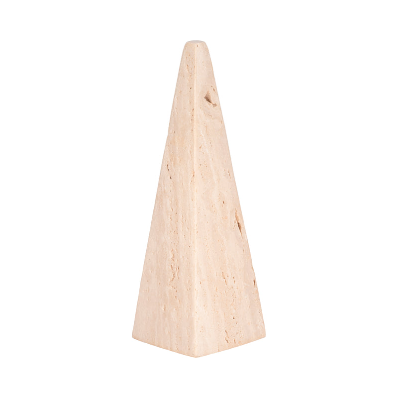 12 Travertine Obelisk, Tan