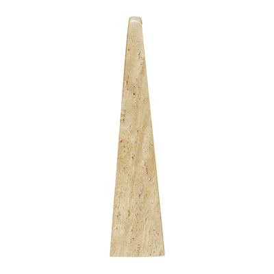 16 Travertine Obelisk, Tan