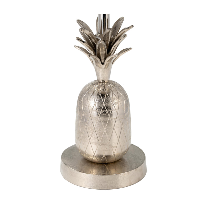 METAL, 15D/24H, SILVER PINEAPPLE SIDE TABLE, KD