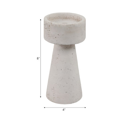 8x4 Taper & Pillar Holder, White