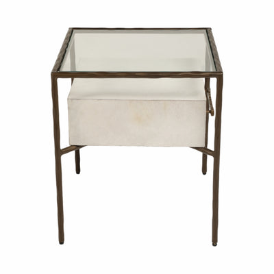 22 Azamara Real Hide Accent Table