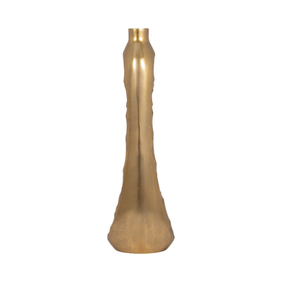 METAL, 19 CUT-OUT VASE, GOLD