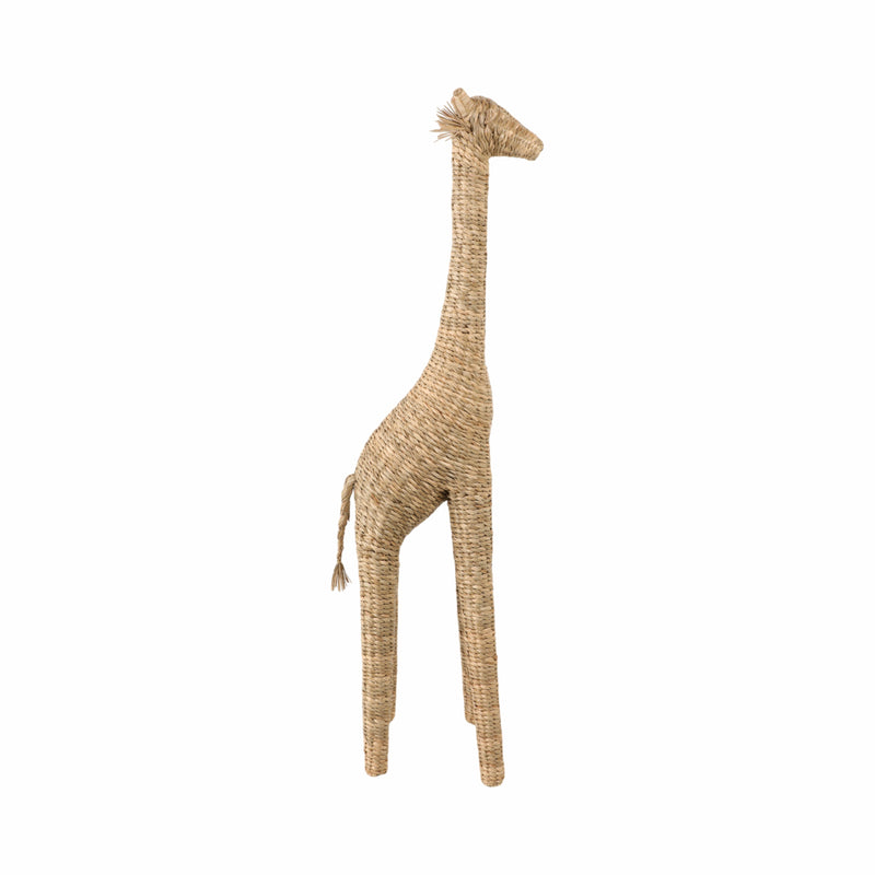 54 Woven Mendong Giraffe, Natural