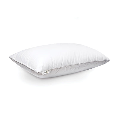 Cotton Bed Pillow with Microfiber Filling