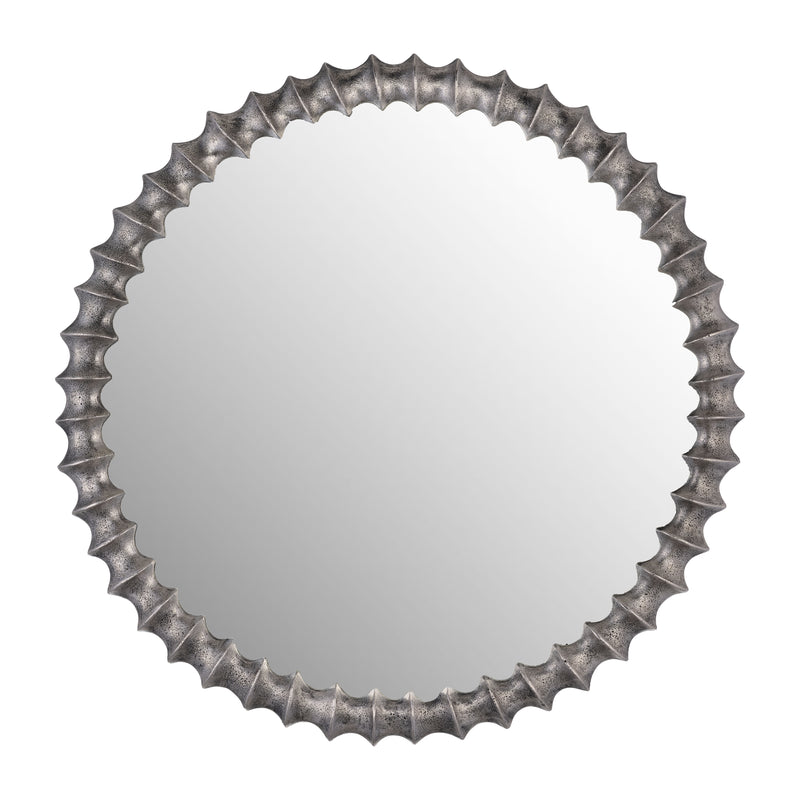 METAL,29,RING TEXTURE MIRROR,BRUSHED NICKEL