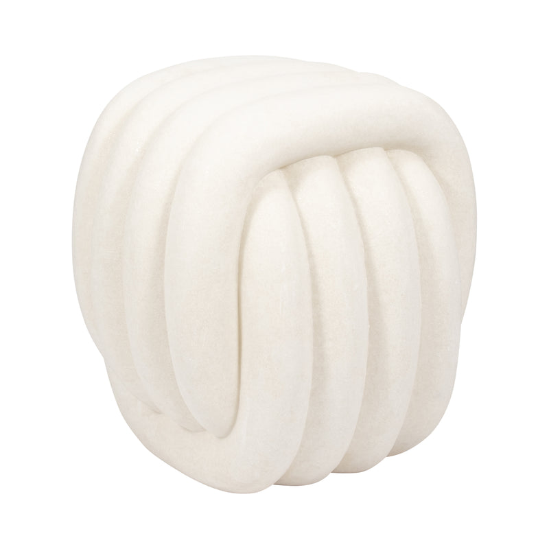 18 HUZZAH QUARTZ RESIN STOOL, WHITE