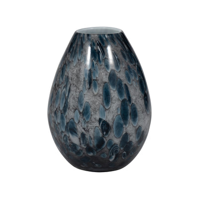 8 AMALDA SMALL BLUE GLASS VASE