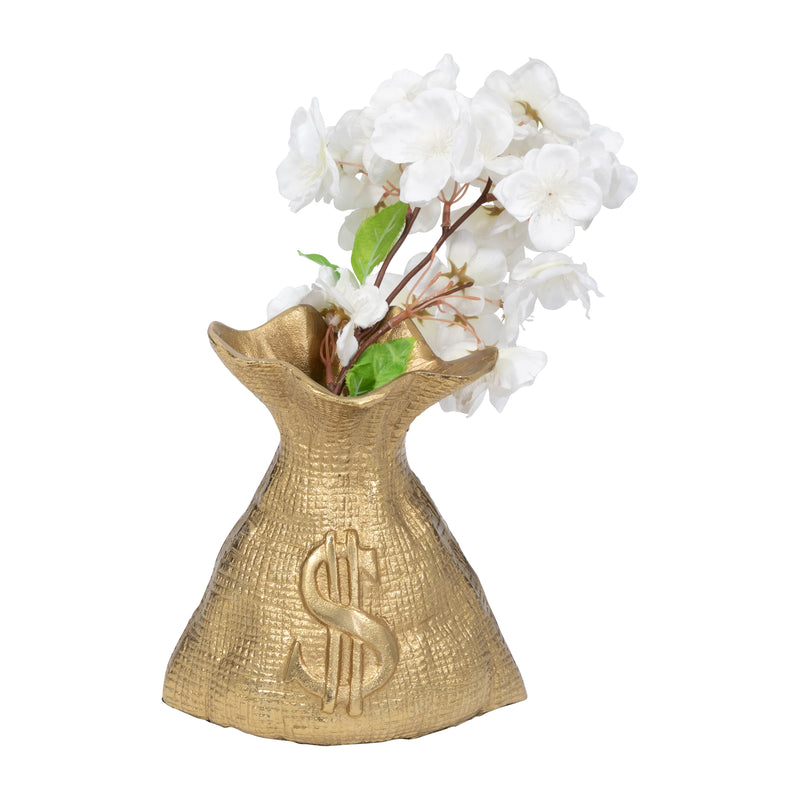 Metal, 8 Money Bag, Gold