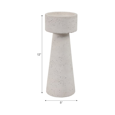 12x5 Taper & Pillar Holder, White