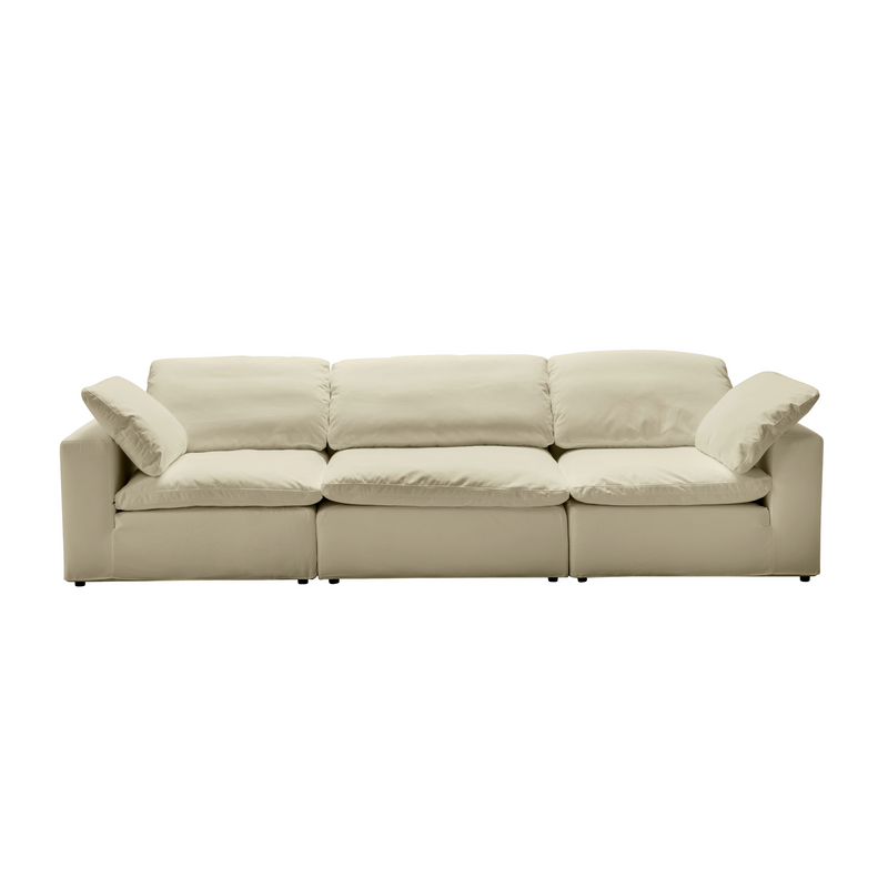 Elitey armless sectional