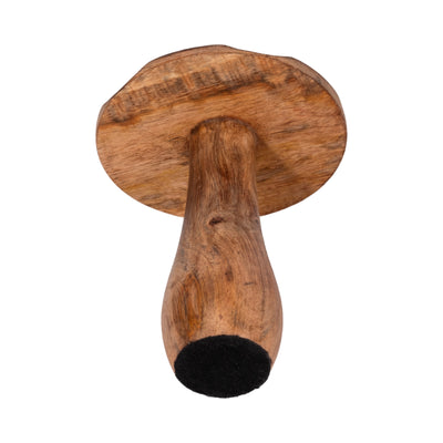 6 Wood Mushroom With White Dots, Brown