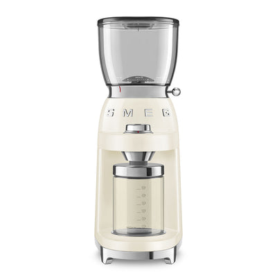 Smeg 50's Retro Style Coffee Grinder, Cream