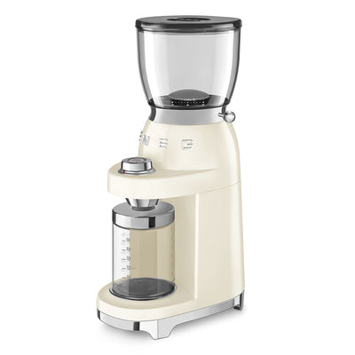 Smeg 50's Retro Style Coffee Grinder, Cream