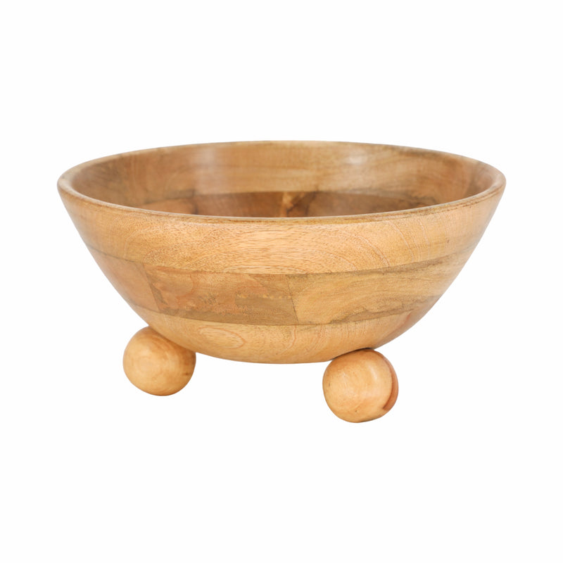 12 Bowl With Ball Feet, Nat