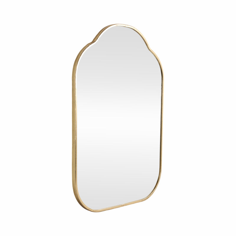 25x37 Arch Top Mirror, Gold