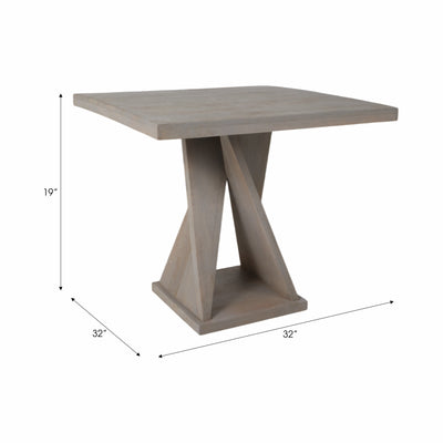 32 Jamye Large Grey Wood Table