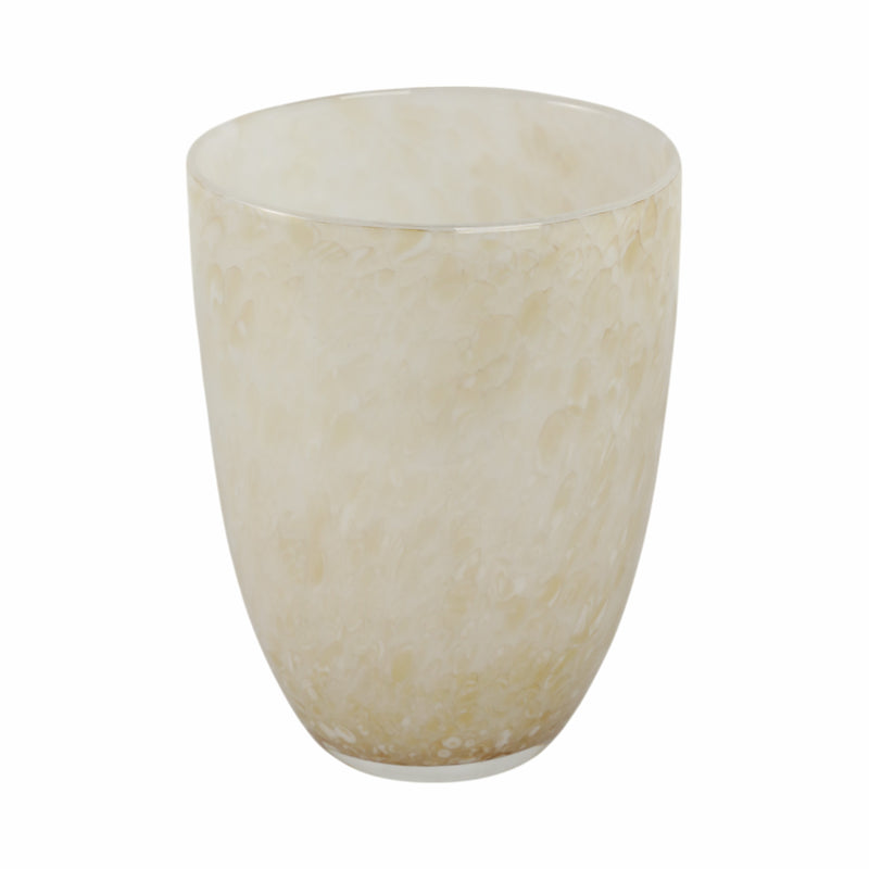 9 Durban Small Cream Glass Vase