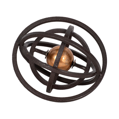 6 Armillary Orb, Black/gold