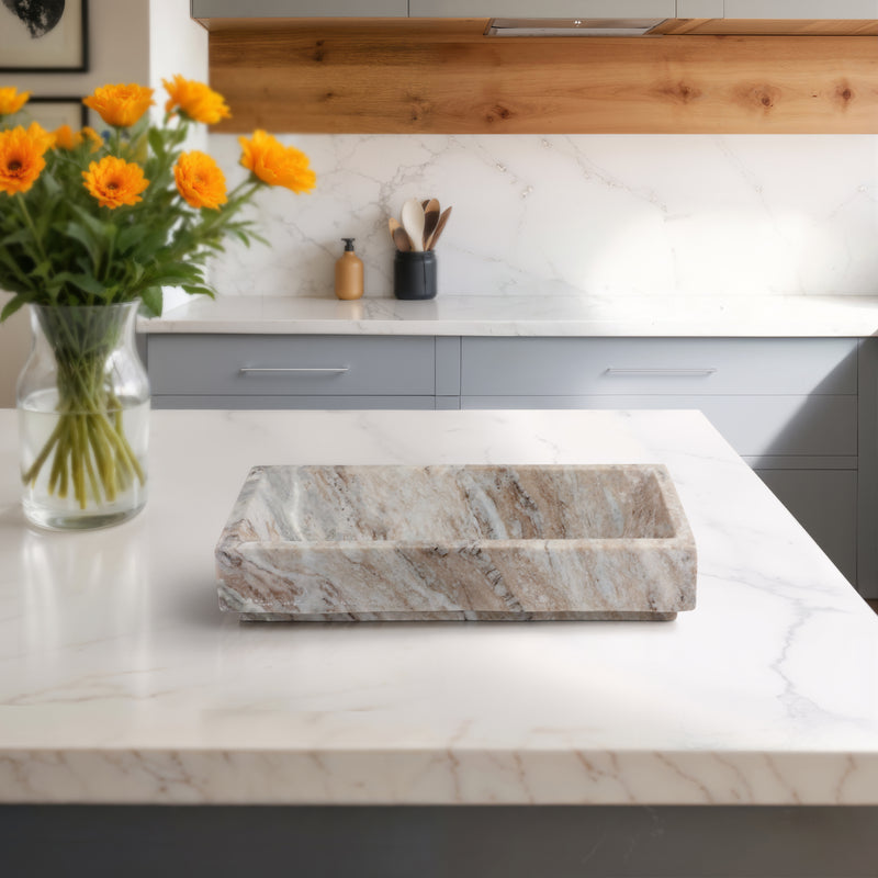 16 Dakota Marble Tray