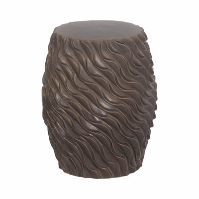 20 Devone Brown Ceramic Garden Stool