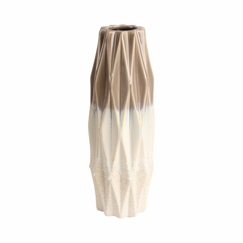 13 Calista Cream Glaze Small Vase