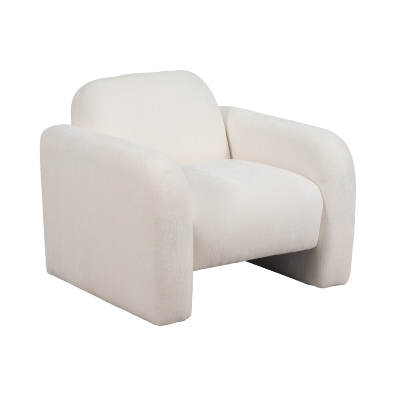 ACCENT CHAIR, IVORY