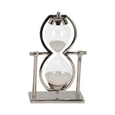 11h Silver Metal Sandtimer