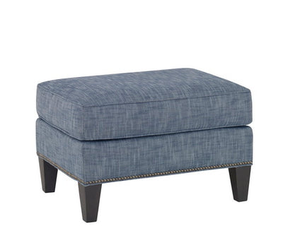 Savannah Ottoman with Tapered Leg