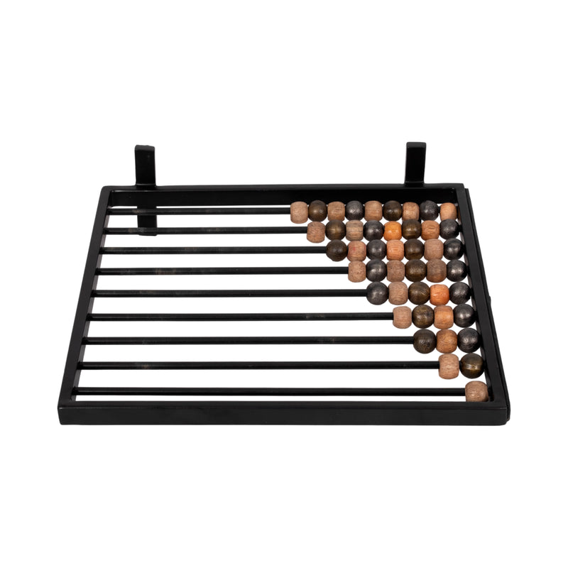 15 Decorative Abacus, Black Multi