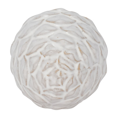 CER, 6 ARTICHOKE DECO, IVORY